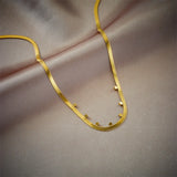 Colorful Zircon Choker Necklace Snake Chain Party Jewelry