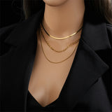 316L Stainless Steel Geometric Portrait Coin Pendant Necklace For Women