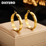 316L Stainless Steel Hoop Earrings for Women Girl Jewelry