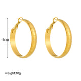 316L Stainless Steel Hoop Earrings for Women Girl Jewelry
