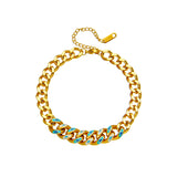 316L Stainless Steel Heart Butterfly Bracelet