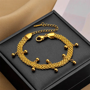 Vintage Multilayer Chain Bracelet for Women