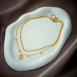 Heart Love Pendant Necklace For Women Girls Chain Jewelry Gift