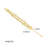 316L Stainless Steel Stars Chains Bracelet For Women Girl Ladies
