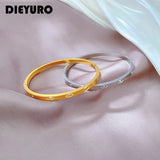 316L Stainless Steel Silver Eyes Bracelet For Women