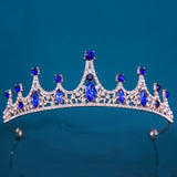 Crystal Tiara Bridal Crown Women Girls Wedding Headwear Jewelry