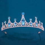 Crystal Tiara Bridal Crown Women Girls Wedding Headwear Jewelry