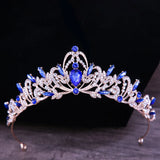 Baroque Girls AB Crystal Bridal Wedding Tiara Crown Bride Headbands