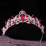 Baroque Girls AB Crystal Bridal Wedding Tiara Crown Bride Headbands