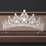 Crystal Bridal Tiara Crown Birthday Party Bride Queen Headbands Hair Jewelry