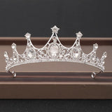 Crystal Bridal Tiara Crown Birthday Party Bride Queen Headbands Hair Jewelry