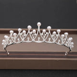 Crystal Bridal Tiara Crown Birthday Party Bride Queen Headbands Hair Jewelry