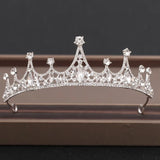 Crystal Bridal Tiara Crown Birthday Party Bride Queen Headbands Hair Jewelry