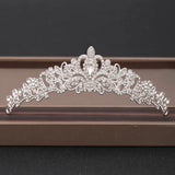 Crystal Bridal Tiara Crown Birthday Party Bride Queen Headbands Hair Jewelry