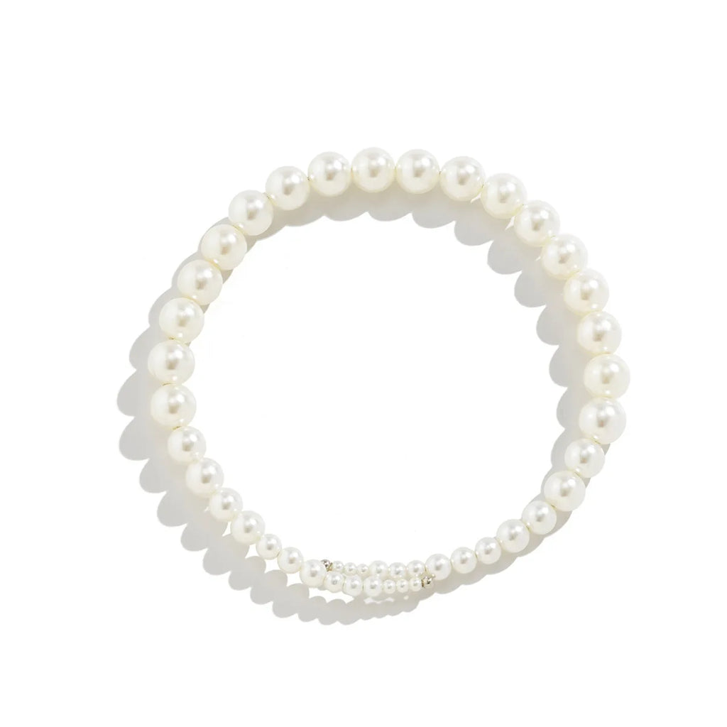 Vintage Pearl Torques Necklace Choker for Women