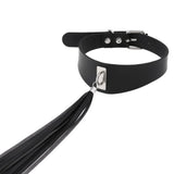 Harajuku Tassel Choker Leather Torques Necklace Vintage Statement Collar