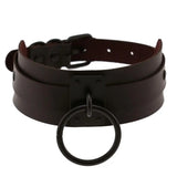 Harajuku Cosplay Gothic Leather Choker Necklace
