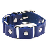 Punk PU Leather Chain Bracelet Gothic Cuff Bangle