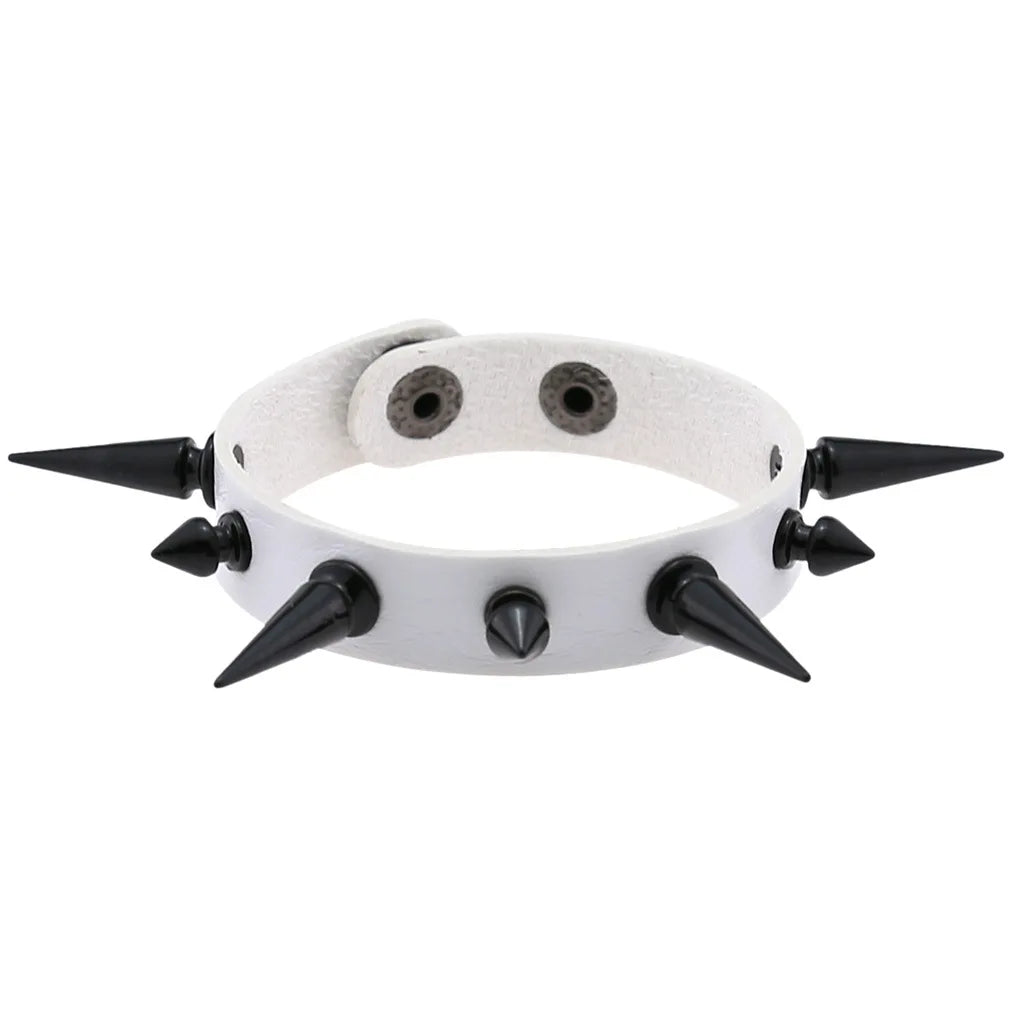 Punk Gothic Goth Rivet Wrap Bracelet For Men Women Girls Jewelry