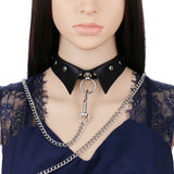 Punk Harajuku Chain Pendant Necklace Gothic Choker Jewelry