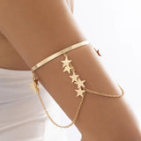 Punk Vintage Tassel Bracelet Gothic Charm Bracelets Arm Bangles
