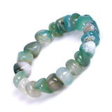 7 Chakra Bracelet Yoga Ethnic Multicolor Stone Beads Strand Men Women Bangle