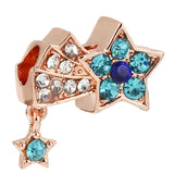 10Pcs Heart Tree Of Life Family Beads Charm DIY Bracelet Jewelry