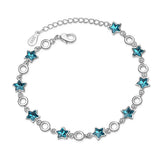 925 Silver Bracelet for Women Casual Party Diamond Bracelet Silver 925 Jewelry