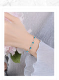 925 Silver Diamond Bracelet for Women Casual/Sporty Party Jewelry