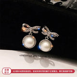 925 Silver Pearl Earrings for Women