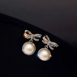 925 Silver Pearl Earrings for Women