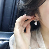 925 Silver Pearl Earrings for Women
