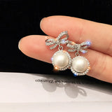 925 Silver Pearl Earrings for Women