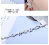 Bohemia 925 Silver Bracelets for Women Pulseira Feminina Party Jewelry