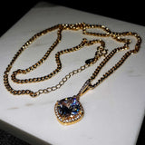 14K Yellow Necklace Wedding Rings for Women 3 Carats AAA+ Diamond