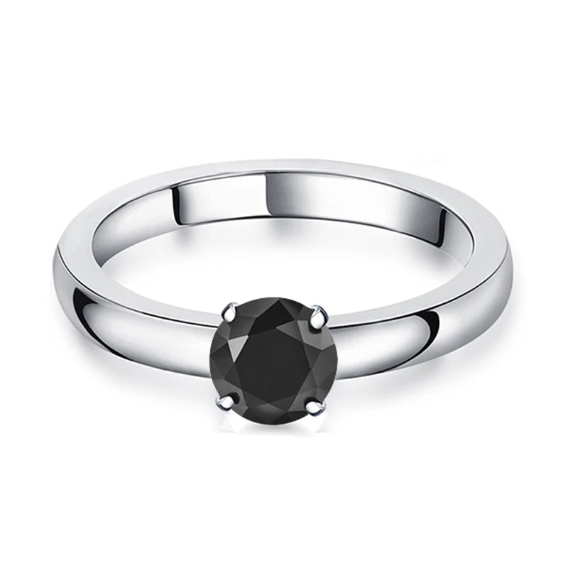DIY 1.5 Solitaire Engagement Rings Wedding Bands Interchangeable