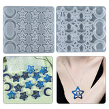 DIY 12 Constellation Keychain Silicone Epoxy Mold for Valentine Love Gift