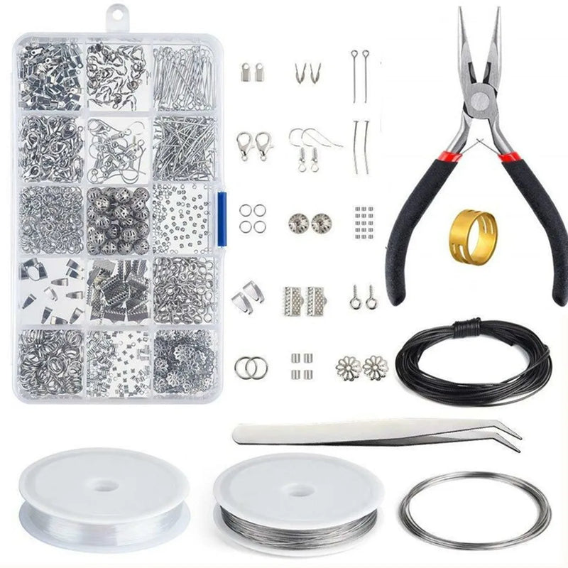 DIY 15 Gears Accessories Jewelry Findings Set
