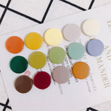 10pcs 19mm Round Acrylic Sheet Hairpin Jewelry Earring Accessories