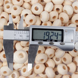 20mm Natural Wood Beads Spacer Round Balls Beads For Jewelry Making