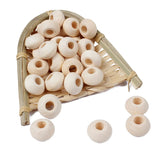 20mm Natural Wood Beads Spacer Round Balls Beads For Jewelry Making