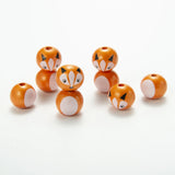 20mm Panda Fox Wooden Beads Bracelet Necklace Crafts Jewelry Making