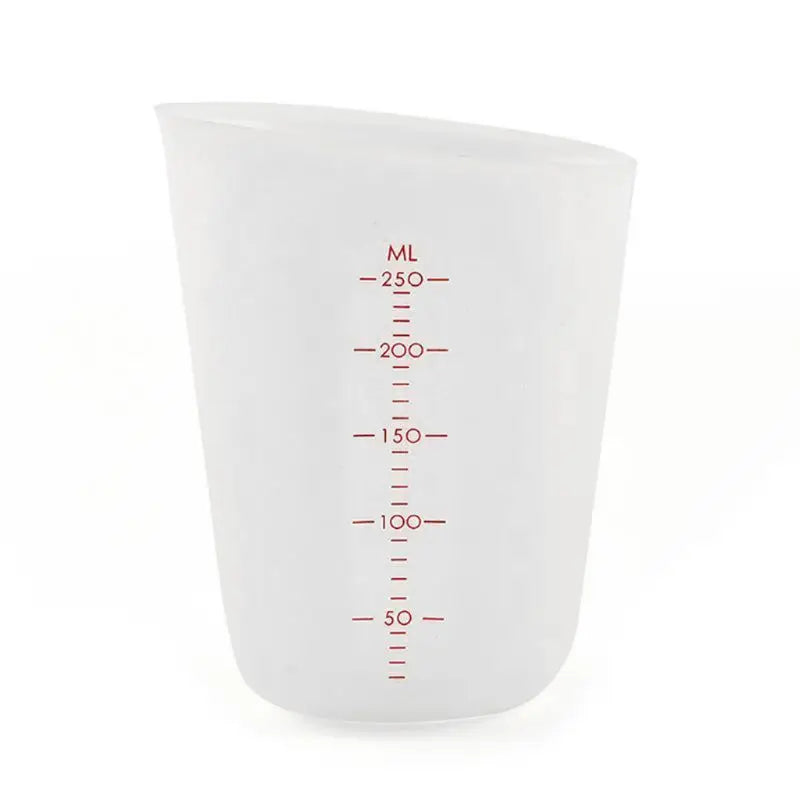 250ML 500ML Reusable Silicone Measuring Cook Bakers Resin Jewelry Tools