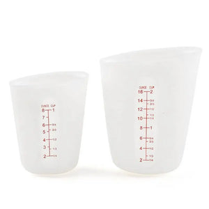 250ML 500ML Reusable Silicone Measuring Cook Bakers Resin Jewelry Tools
