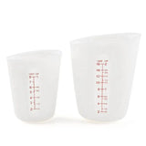 250ML 500ML Reusable Silicone Measuring Cook Bakers Resin Jewelry Tools