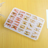 DIY 26 Big Size English Letters Mold Kit Alphabet Pendant UV Resin Silicone Mold