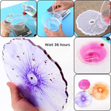 3-Layer Fruits Trays Resin Cupcake Stand Molds Silicone Crystal Mould