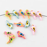 30pcs Birds Shape Wooden Beads for Baby Toys Crafts Kids Toys & Bracelet