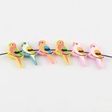 30pcs Birds Shape Wooden Beads for Baby Toys Crafts Kids Toys & Bracelet