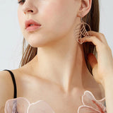 DIY 35 Pairs Leaf Earring Making Kit w/ Unfinished Wood Pendants